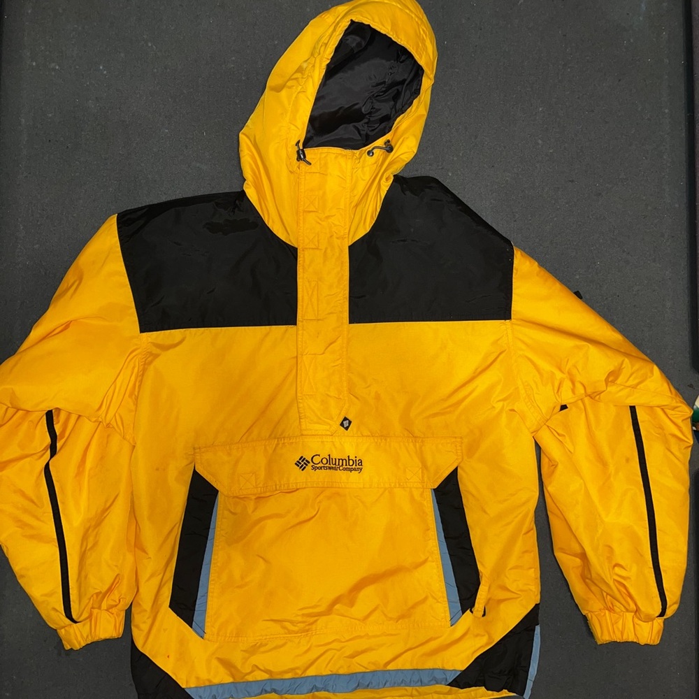 Men’s Columbia sportswear half zip snow jacket